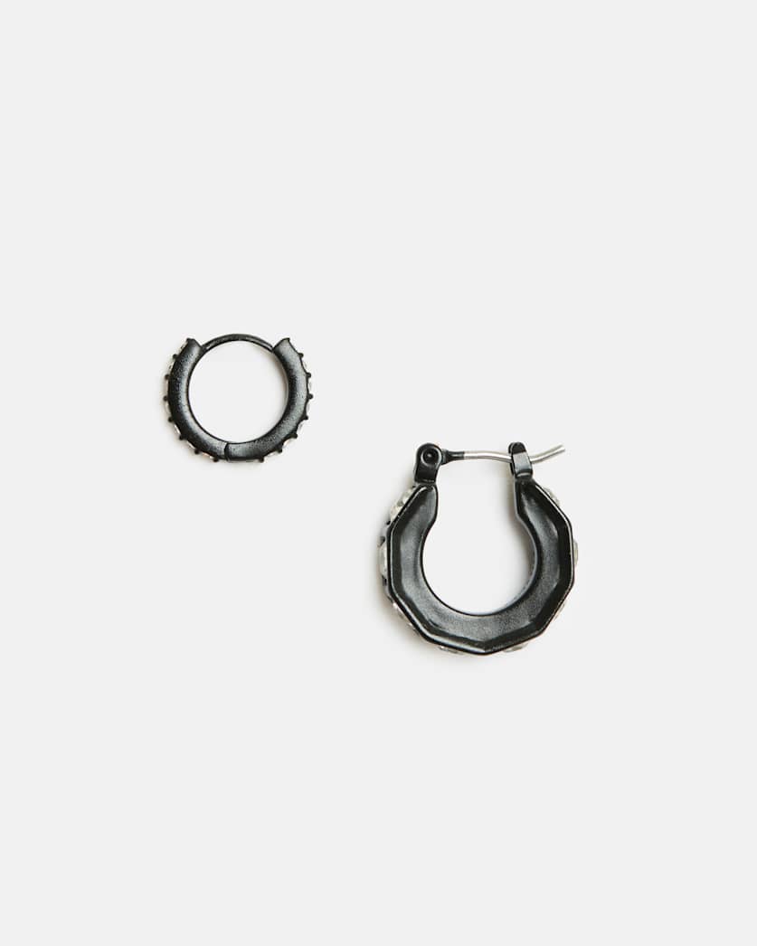 Izzy Crystal Hoop Earring Set