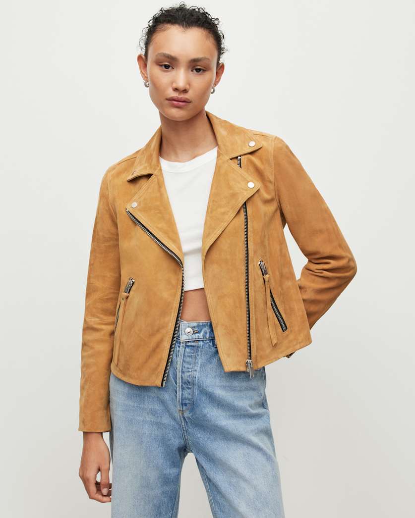 Dalby Suede Biker Jacket