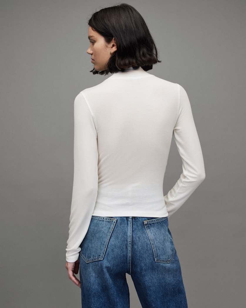 Francesco Rina Roll Neck T-Shirt