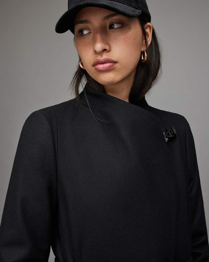 Riley Wool-Cashmere Blend Coat