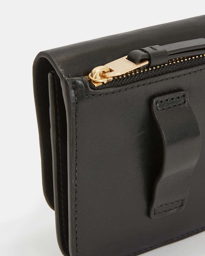 Monique Leather Wallet Bag Belt