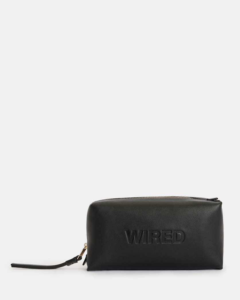 Elliotte Leather Storage Pouch Bag