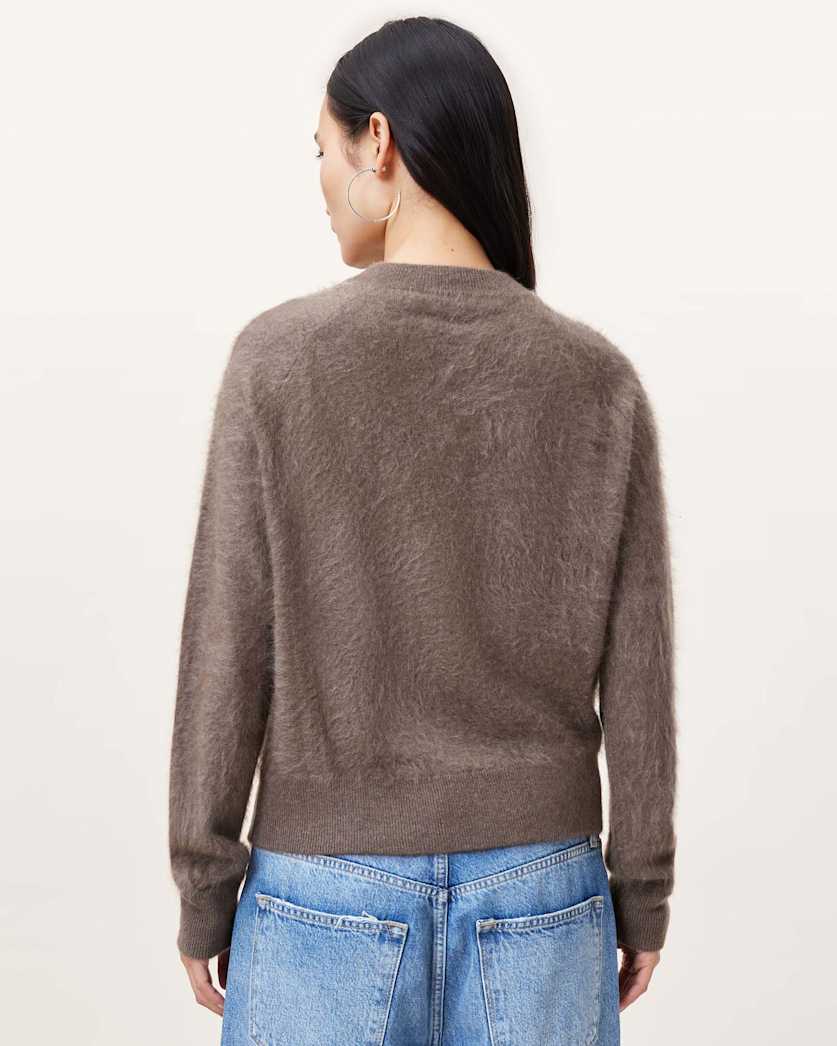 Rebel Zip Up Cashmere Cardigan