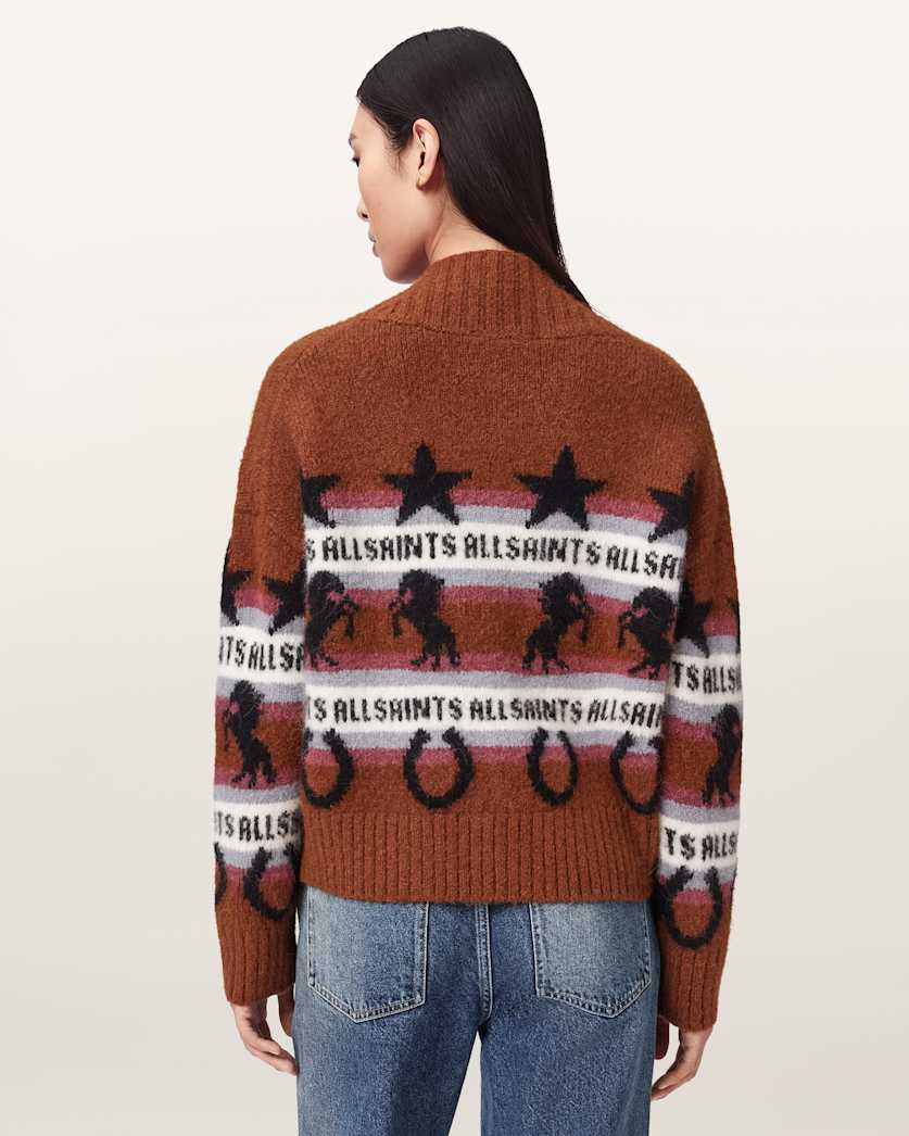 Epona Jacquard Cardigan
