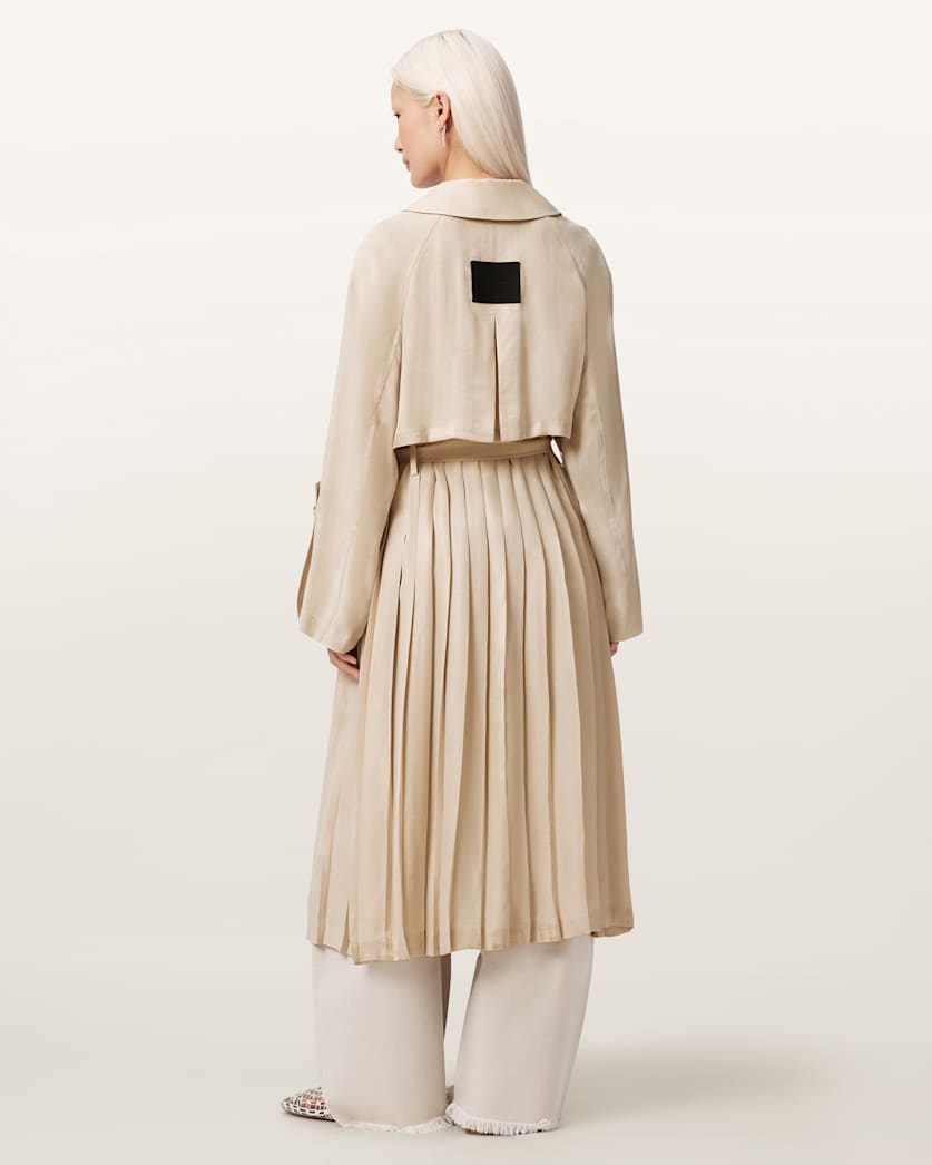 Lizie Double Breasted Trench Coat