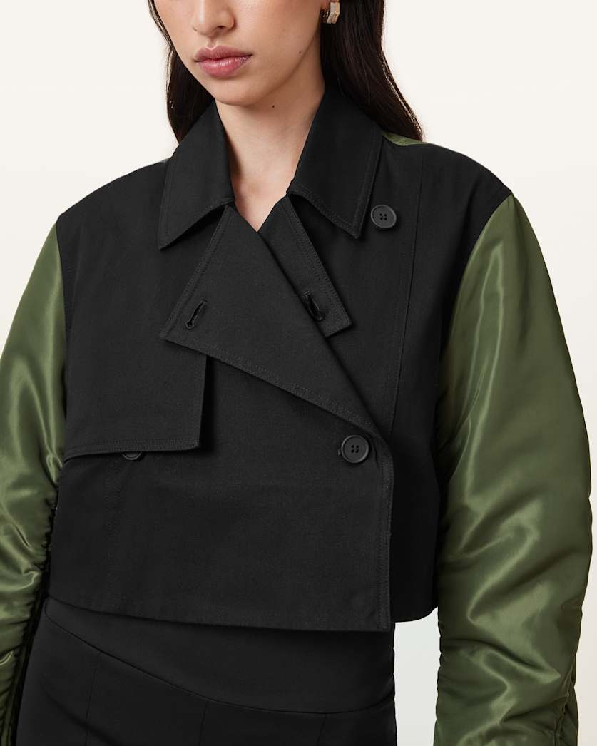 Penni 2-in-1 Trench Bomber Jacket