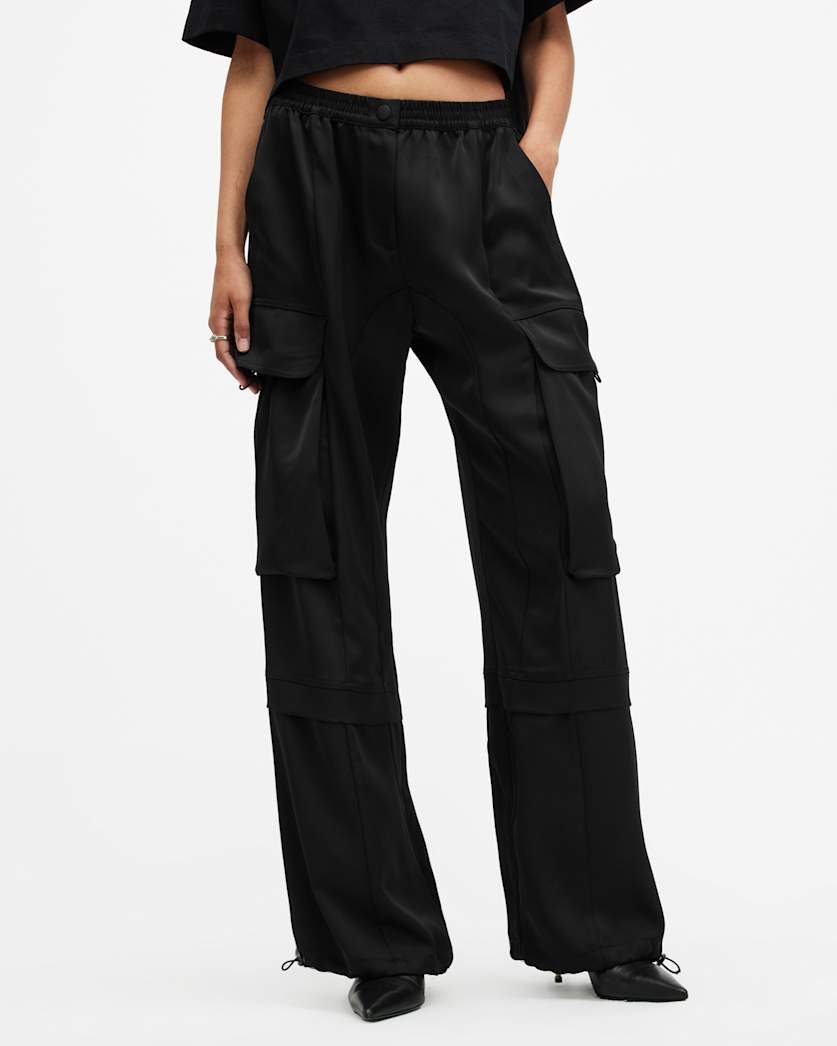 Barbara Adjustable Cuffed Cargo Trousers