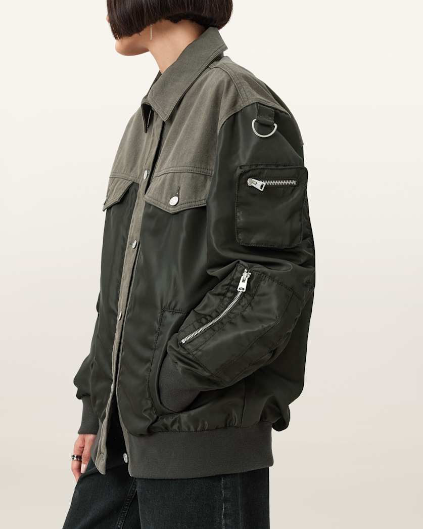 Verity Relaxed Fit Bomber Jacket