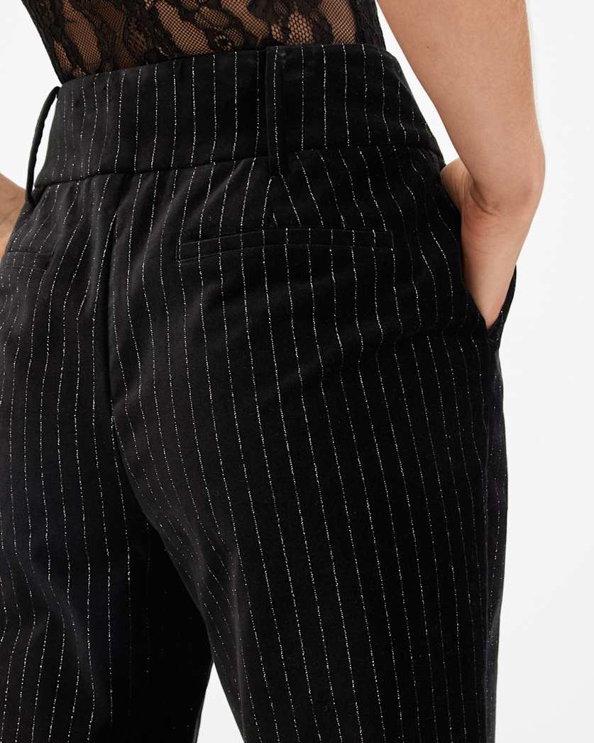 Sevenh High-Rise Slim Flared Trousers