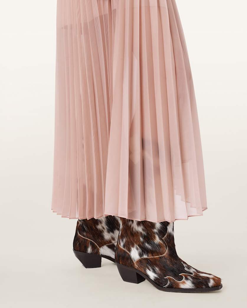Micaela Pleated Skirt