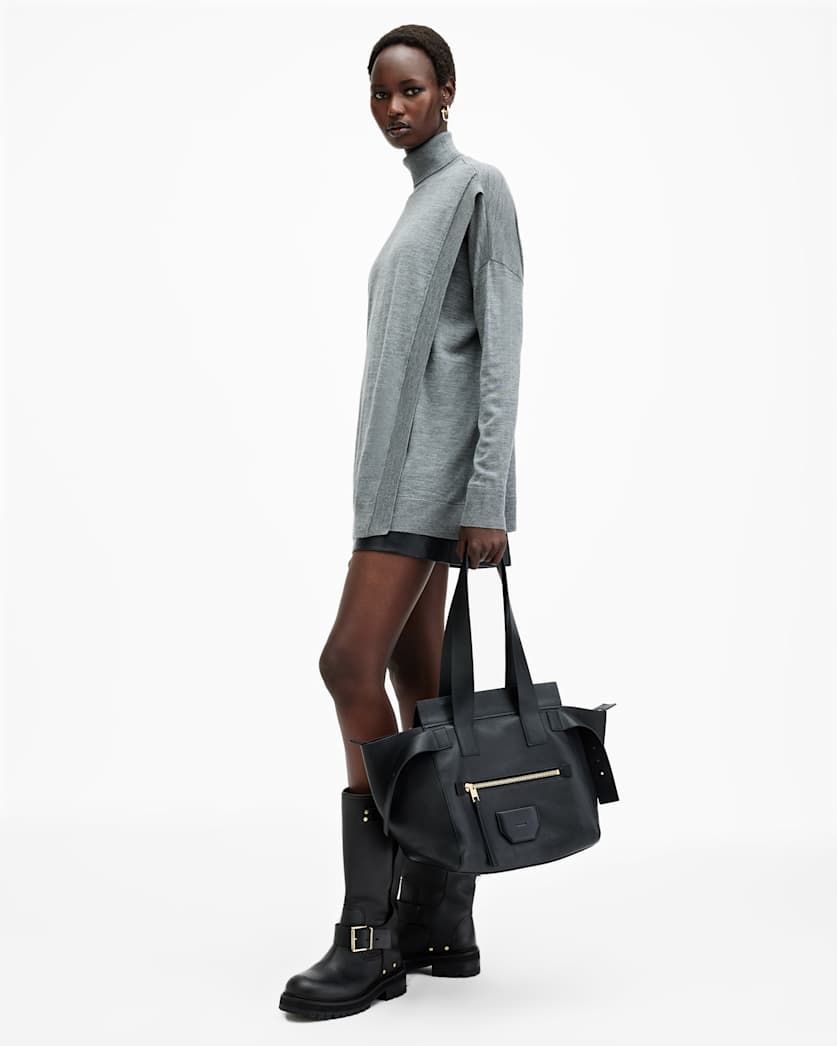 Bern Merino Wool Wrap Jumper