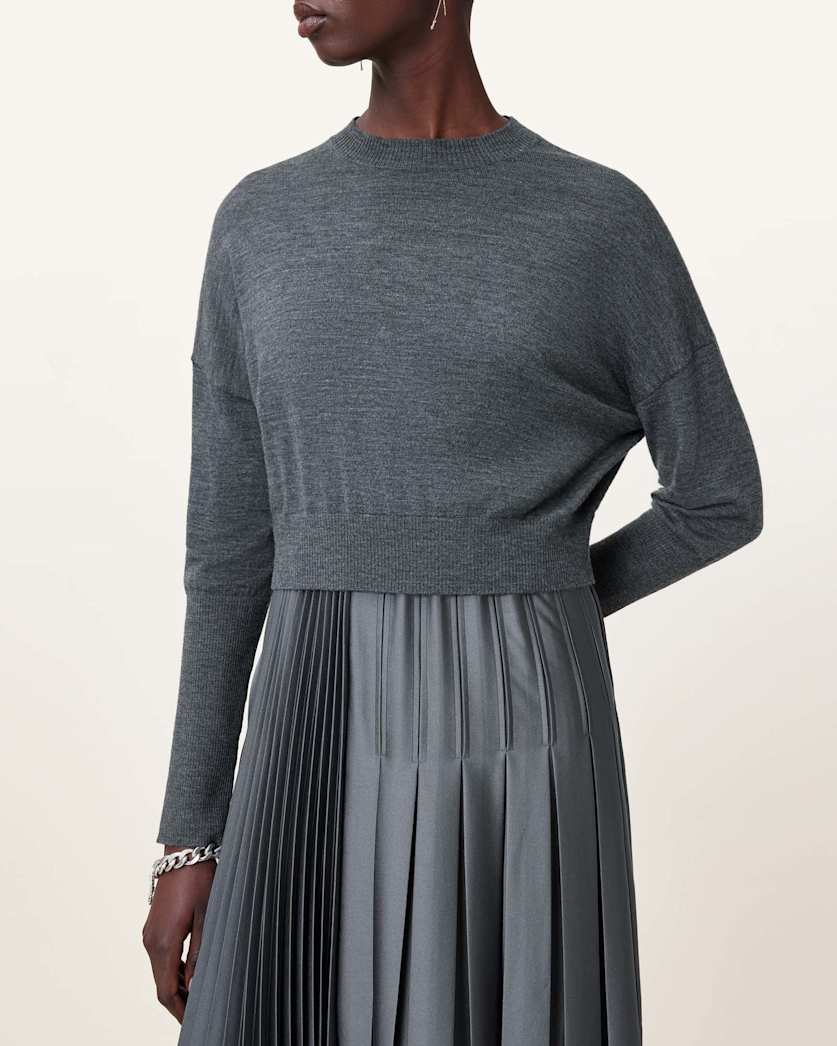 Adriana 2-in-1 Midi Dress