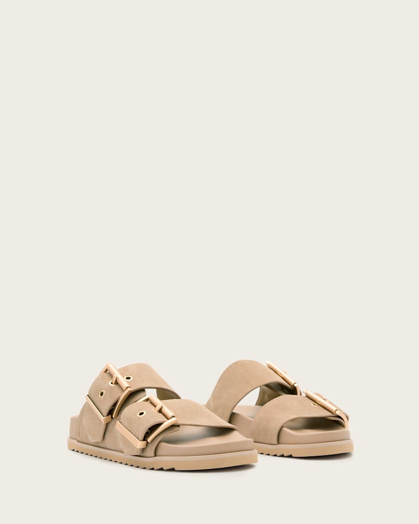 Sian Leather Buckle Sandals