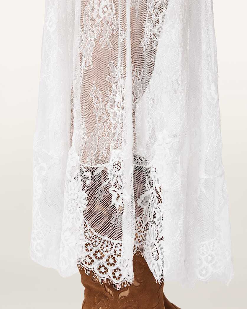 Arran Lace Ankle Length Skirt