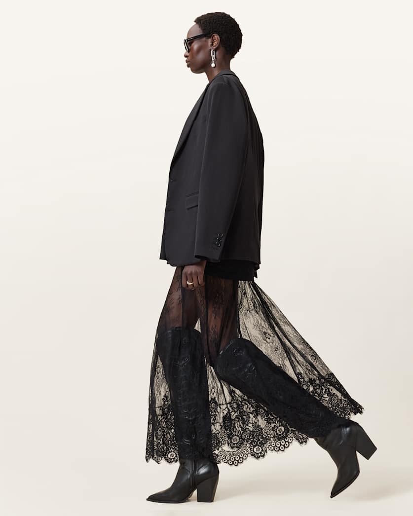 Arran Lace Ankle Length Skirt