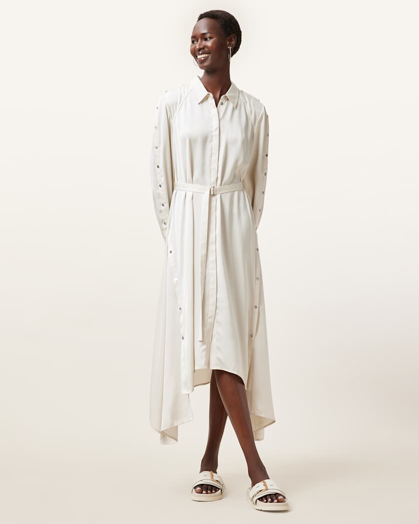 Lexi Satin Midi Dress