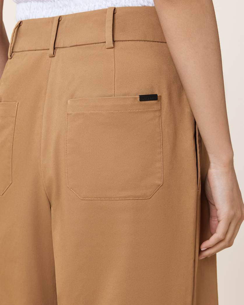 Poppy Brown Chino Trousers
