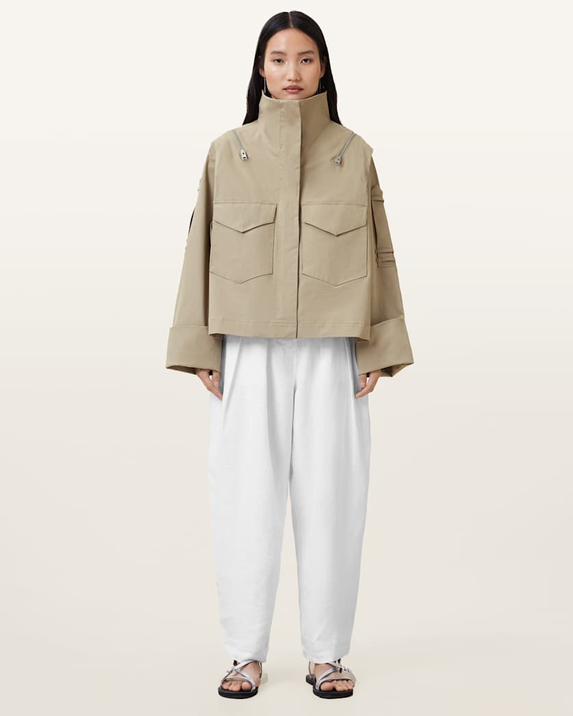 Leighton Cotton Utility Jacket