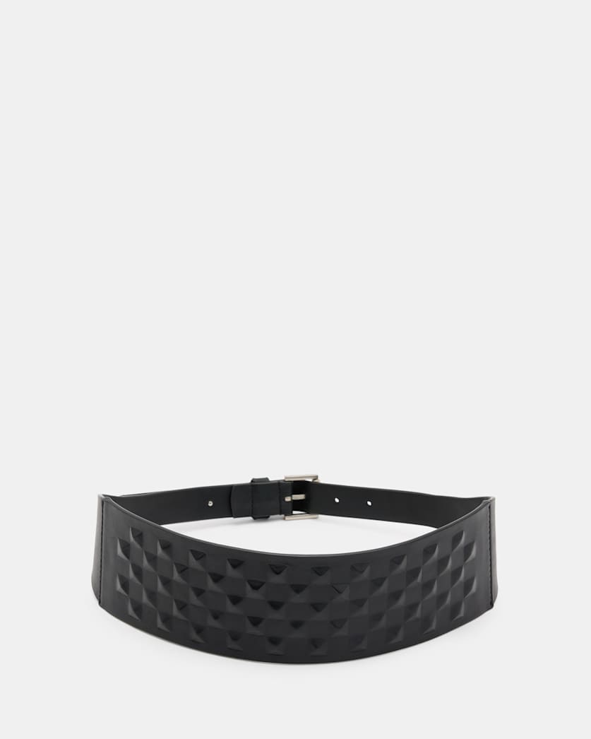 Stevie Leather Studded Waist Belt