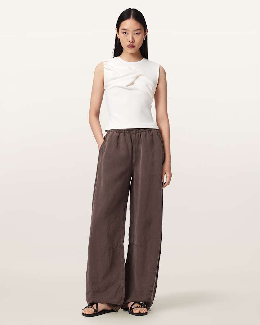 Nella Slim Fit Sleeveless Tank Top