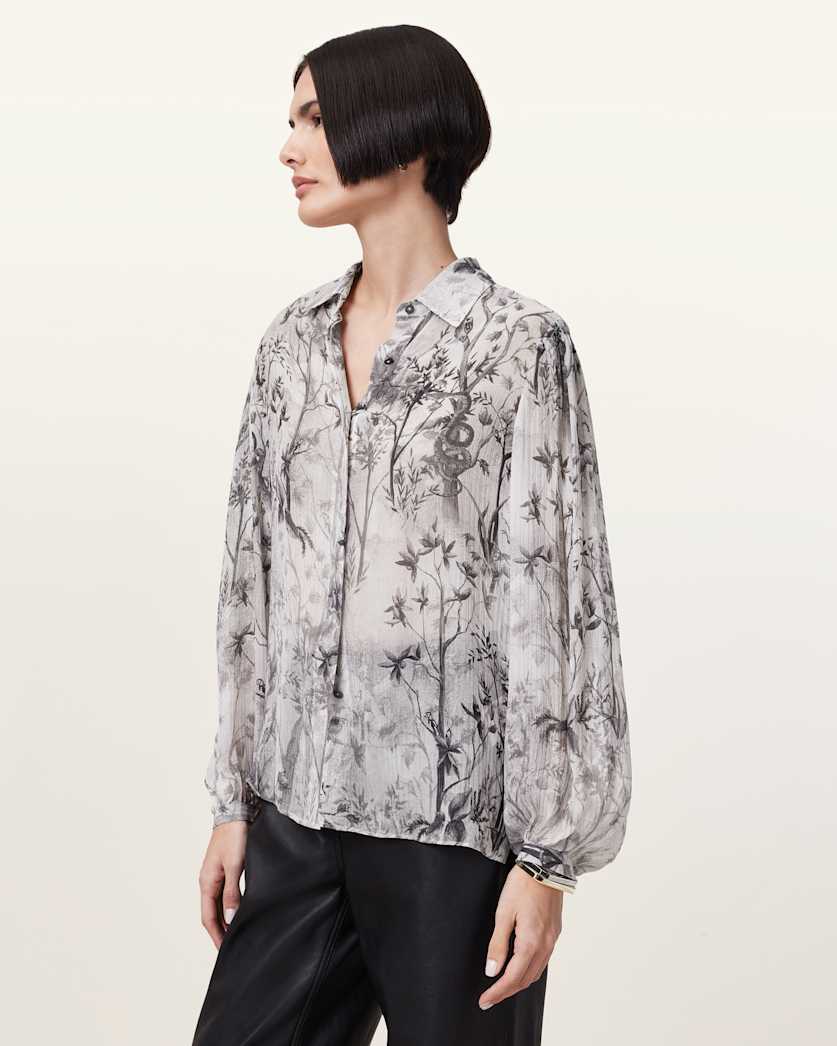 Eddie Printed Relaxed Fit Shirt