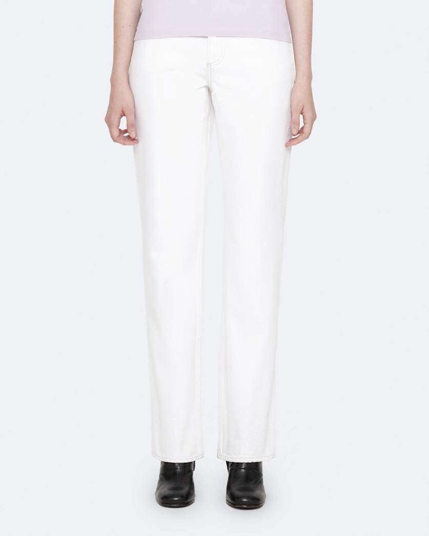 High waisted bootcut jeans