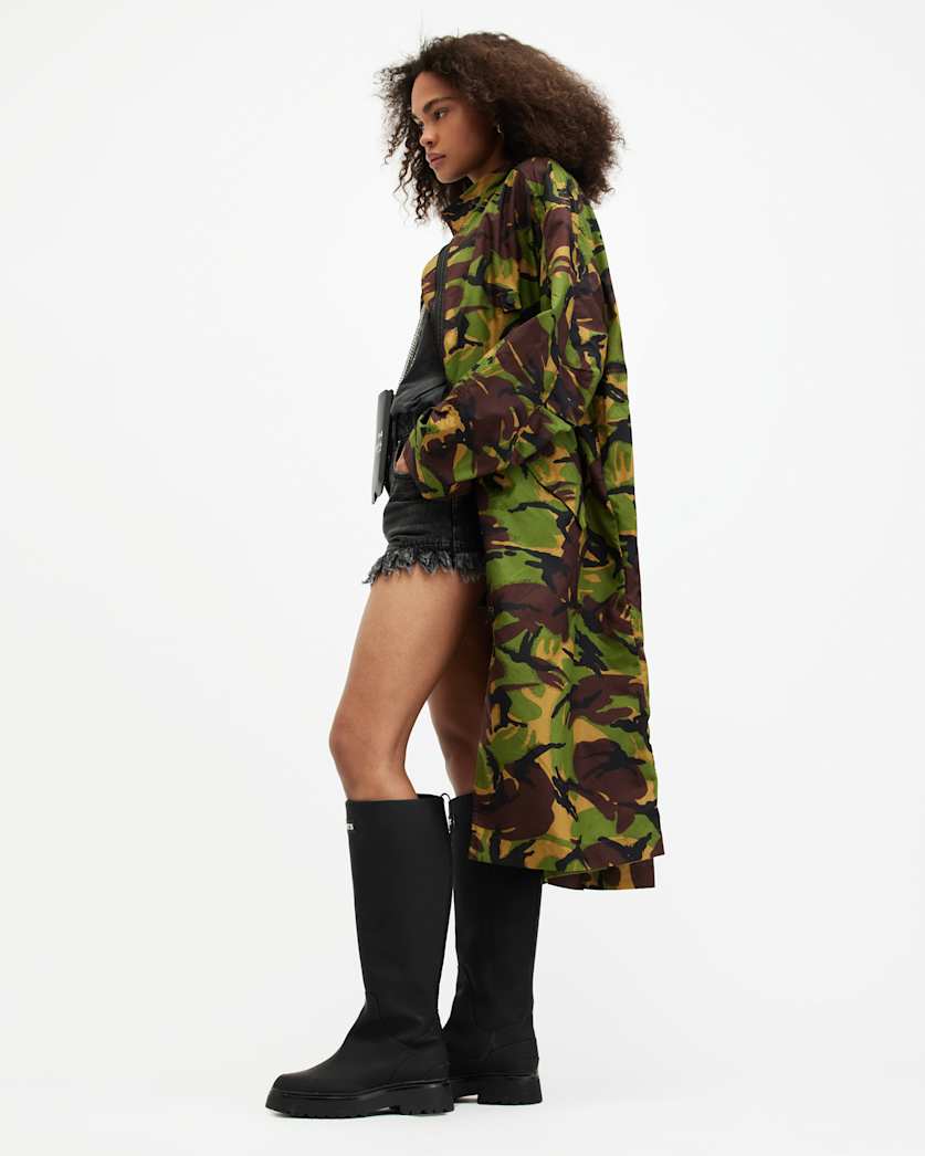 Daneya Camouflage Parka Jacket