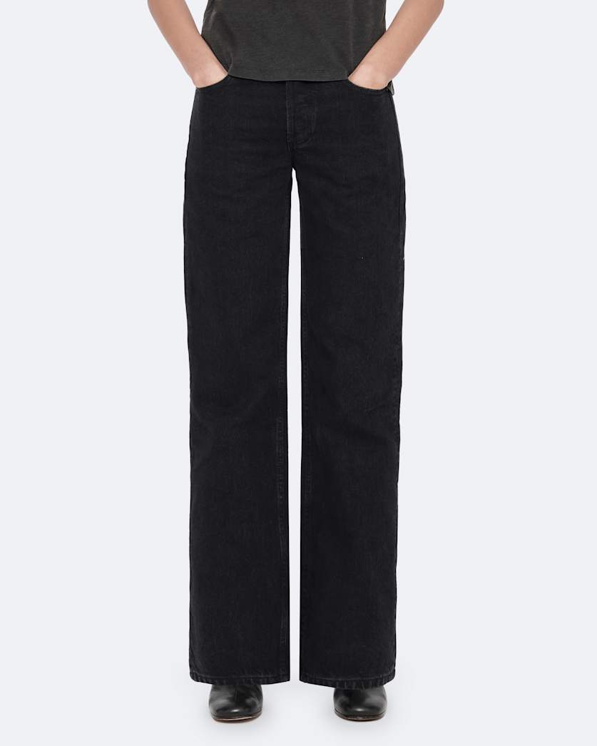 Cohen Mid-Rise Straight-Leg Jeans
