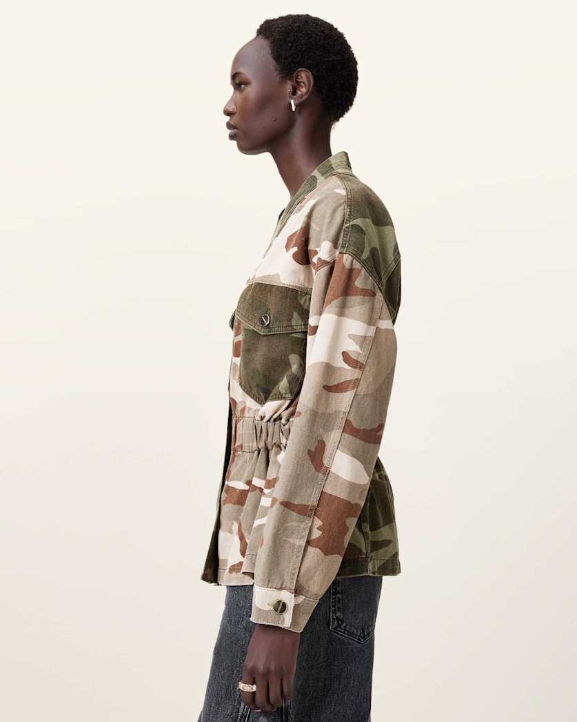 Amelia Camouflage Jacket