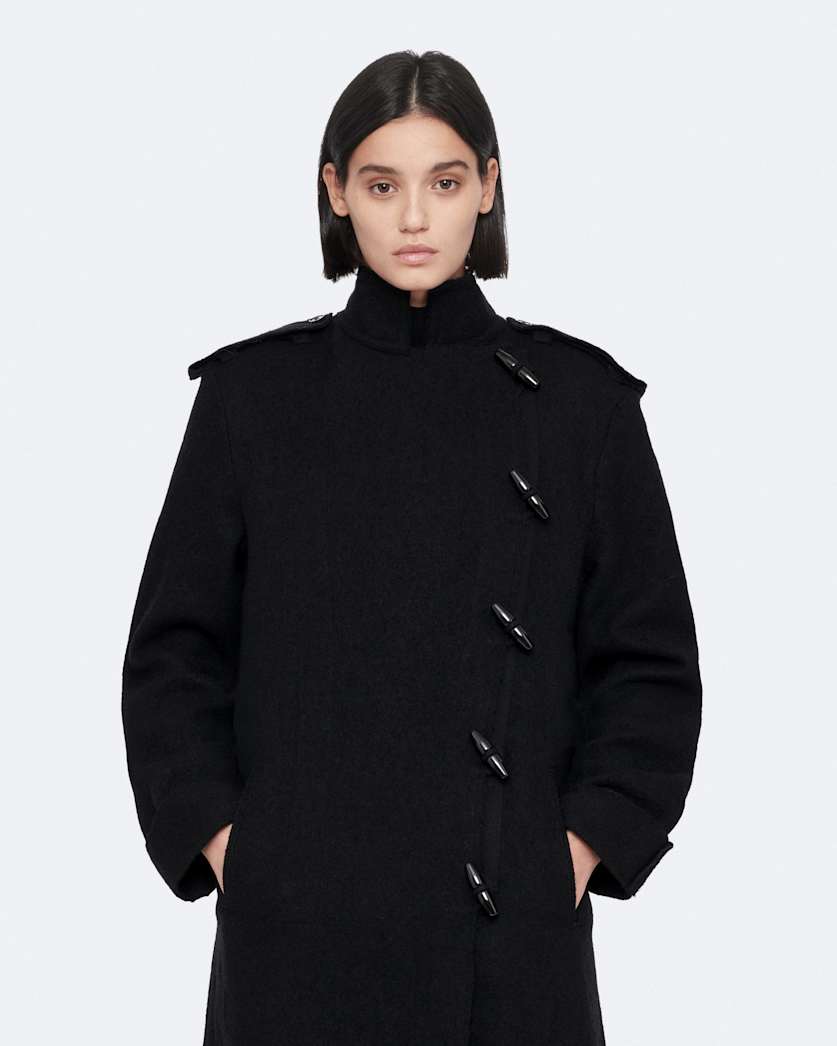 Ellis Toggled Wool Coat