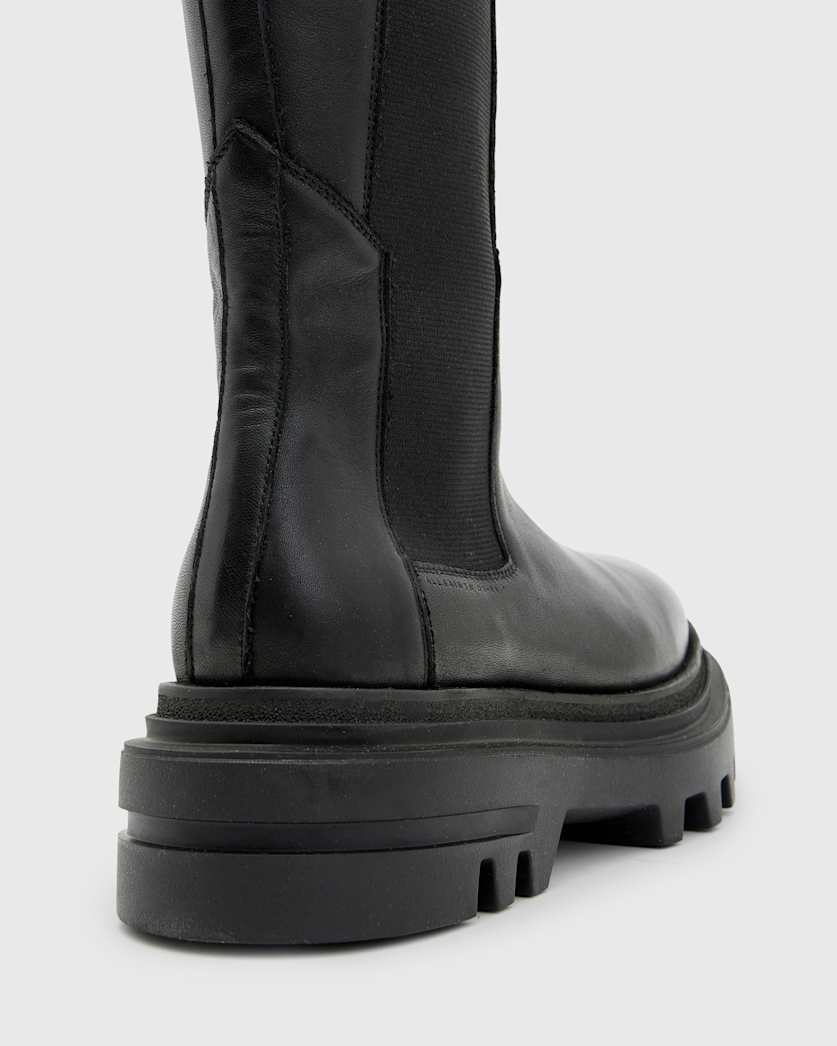 Monica Knee High Leather Boots