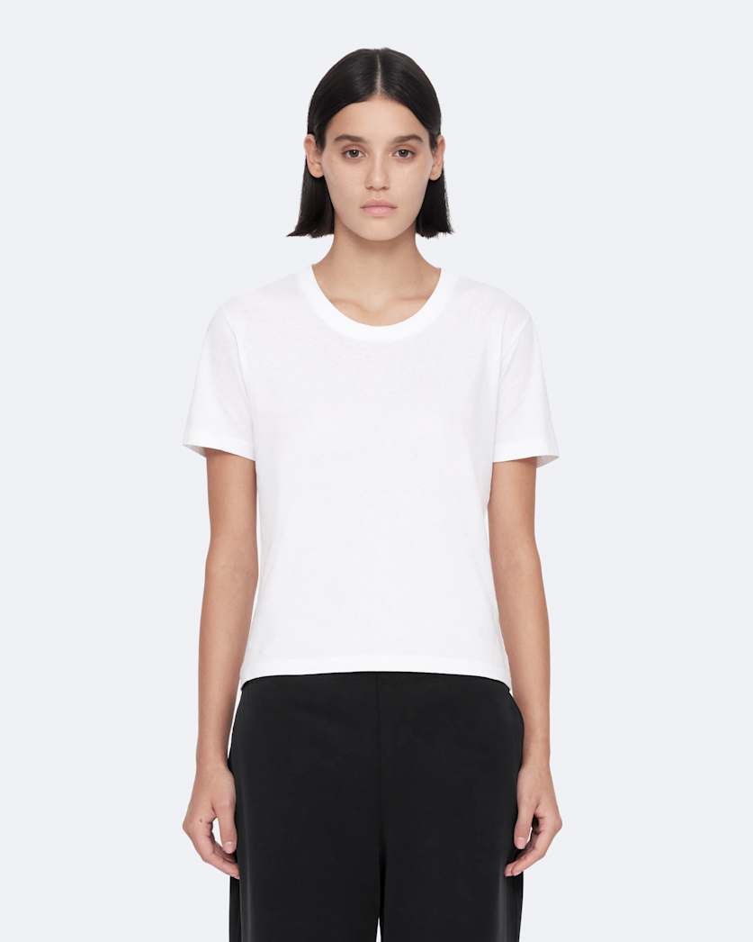 Elodie straight leg jersey trousers