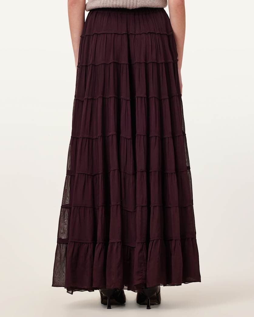 Eva Tiered Maxi Skirt