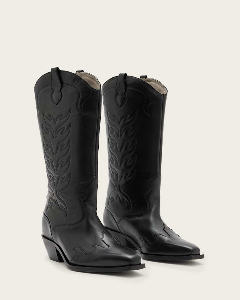 Dolly Western Leather Boots