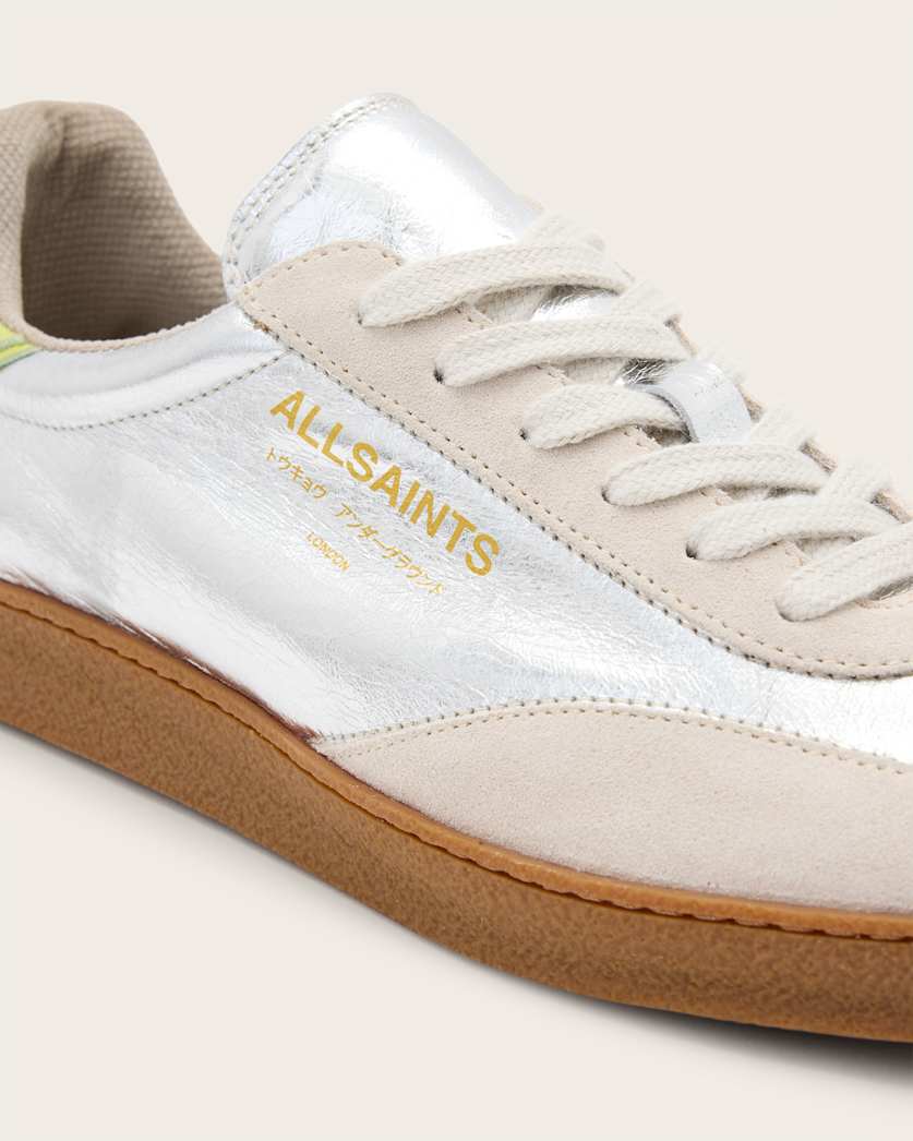 Thelma Metallic Low Top Trainers