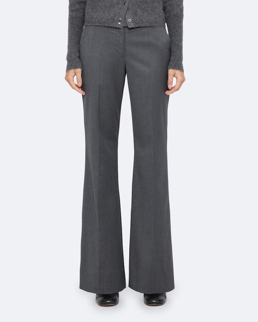 Solace Low-Rise Slim-Fit Trousers