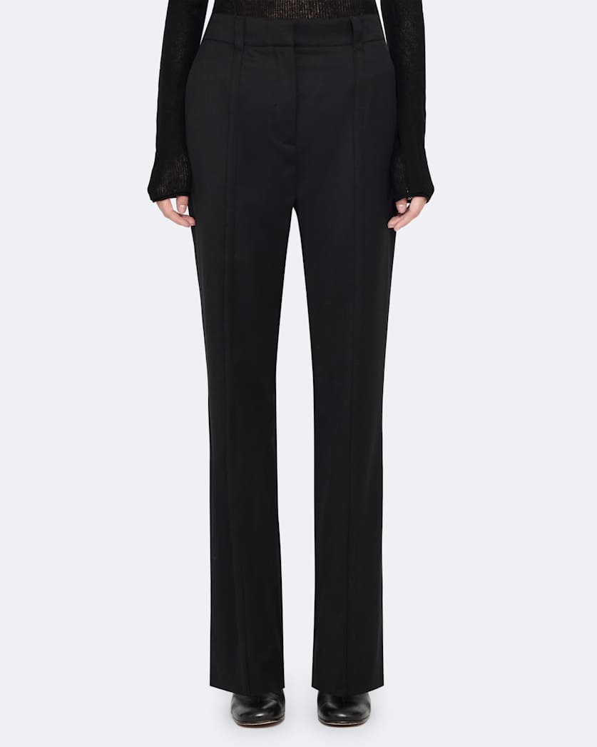 Roxanne High-Rise Slim-Fit Tailored Trousers