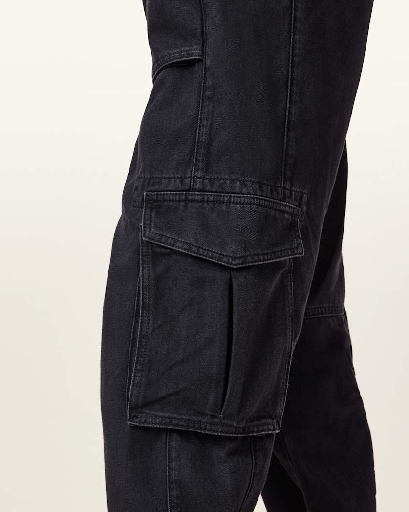 Freda Denim Cargo Trousers