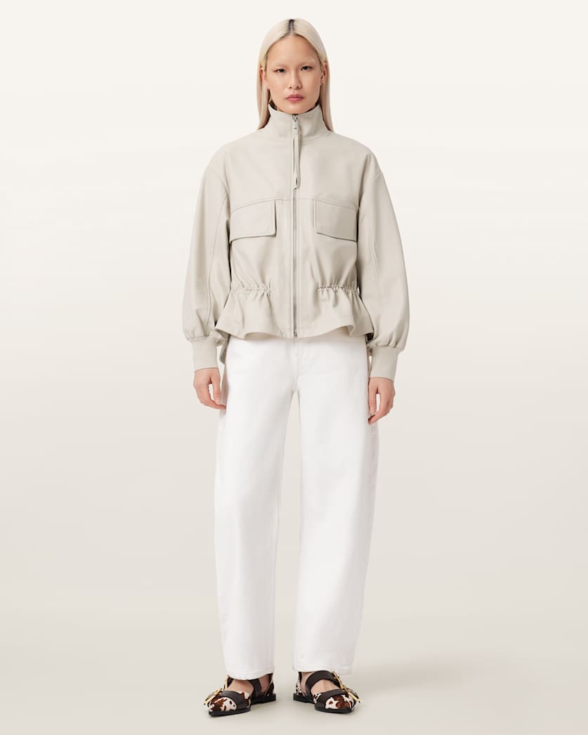 Flor Leather Jacket