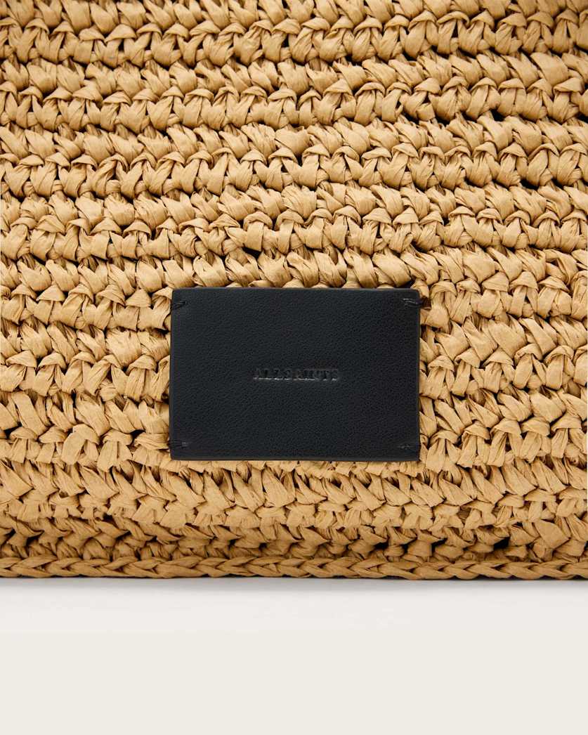 Lullah Woven Straw Tote Bag