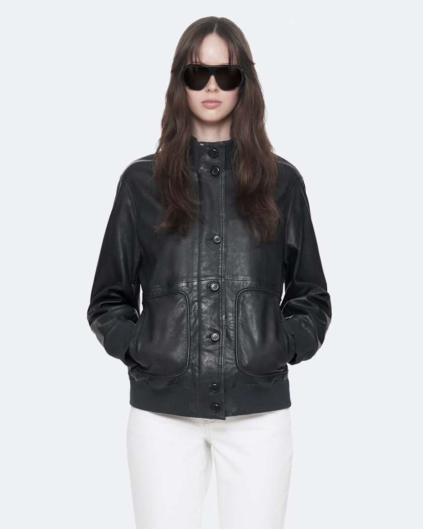 Memphis leather jacket