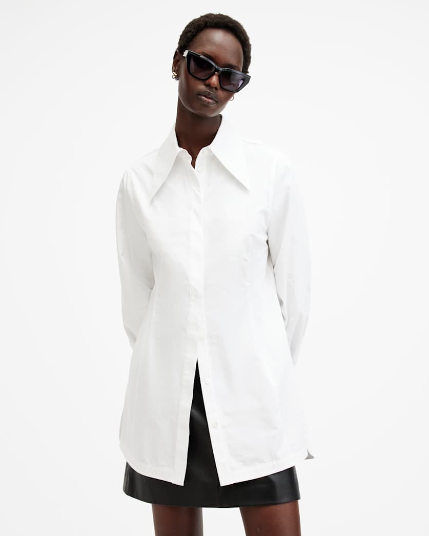 Moira Pointed Collar Shirt