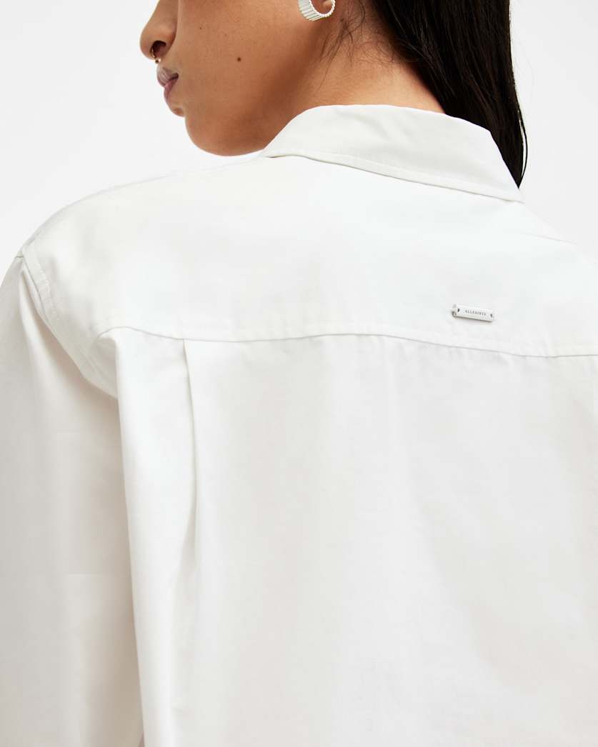 Averie Cropped Relaxed Fit Shirt