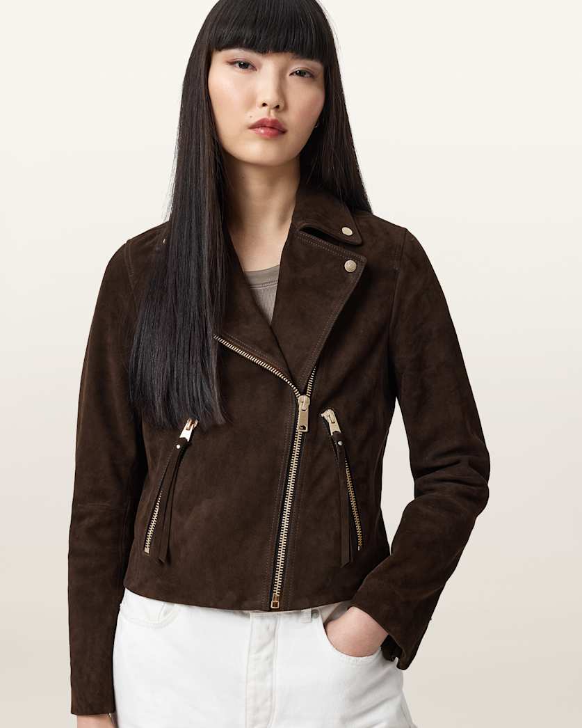 Dalby Suede Biker Jacket