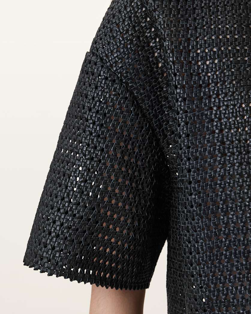Nessa Leather T-Shirt