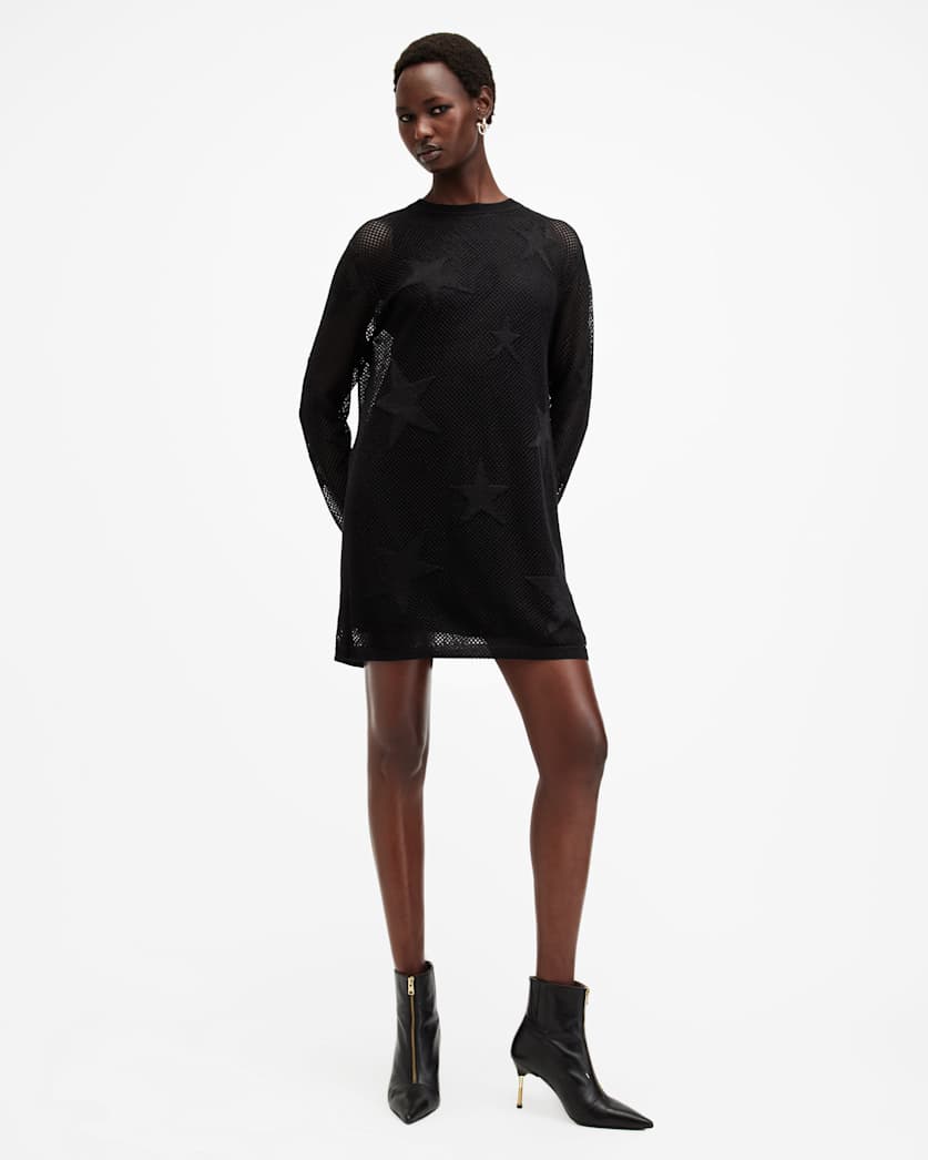 Seraph Open Stitch Mini Dress