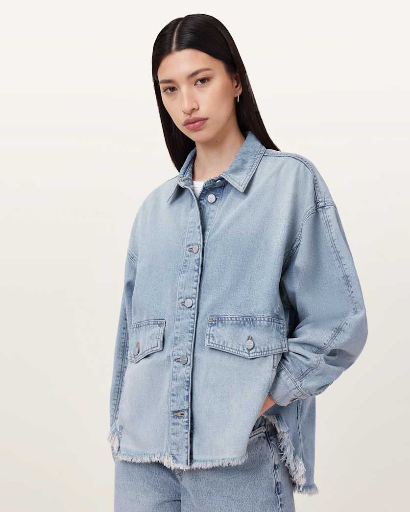 Hettie Oversized Denim Shacket