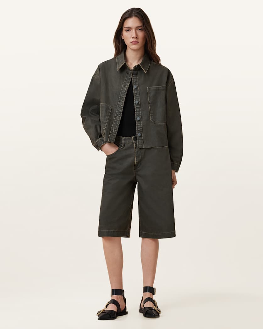 Nicky Oversized Denim Shacket