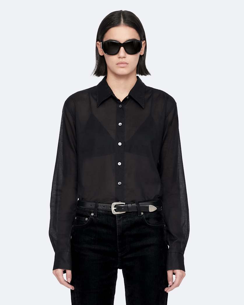 Simone Cotton Voile Blouse
