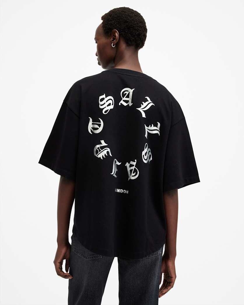 Tieroth Amelie Metallic Logo T-Shirt